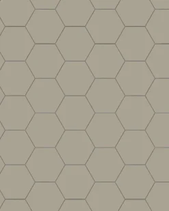 Klinker - Hexagon 10 x 10 cm ljusgrå