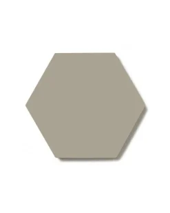 Klinker - Hexagon 10 x 10 cm ljusgrå