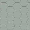 Klinker - Hexagon 15 x 15 cm ljusgrön