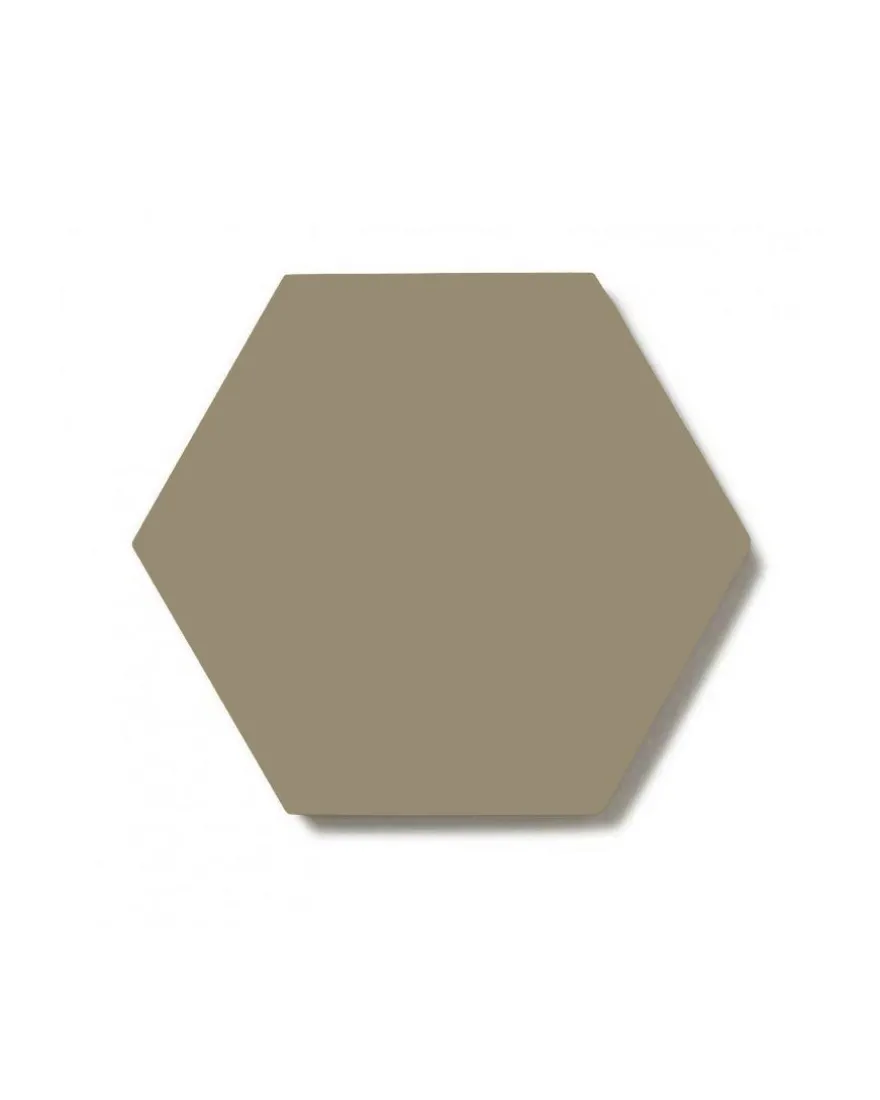 Klinker - Hexagon 10 x 10 cm mullvadsgrå