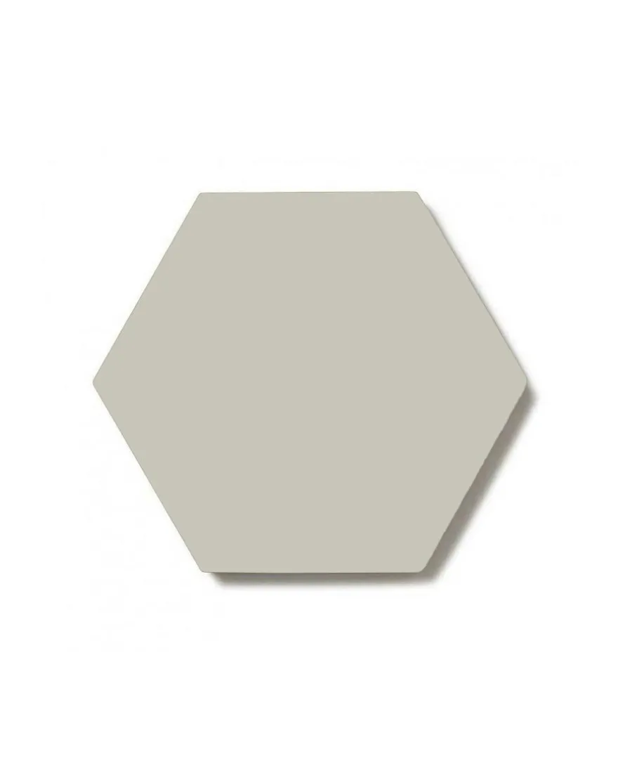 Klinker - Hexagon 10 x 10 cm pärlgrå