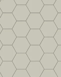 Klinker - Hexagon 15 x 15 cm pärlgrå