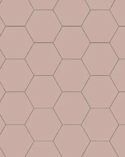 Klinker - Hexagon 15 x 15 cm rosa