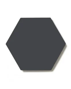 Klinker - Hexagon 15 x 15 cm svart