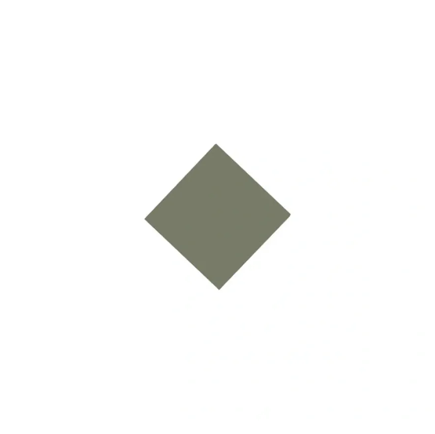 Klinker - Kvadrat 3,5 x 3,5 cm Australian green