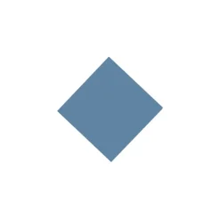 Klinker - Kvadrat 5 x 5 cm blå