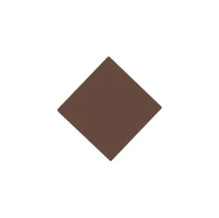 Klinker - Kvadrat 5 x 5 cm chokladbrun