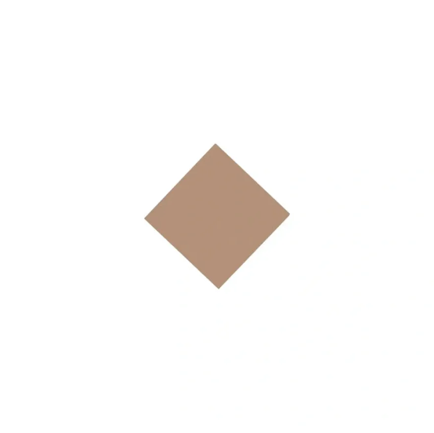 Klinker - Kvadrat 3,5 x 3,5 cm gammelrosa