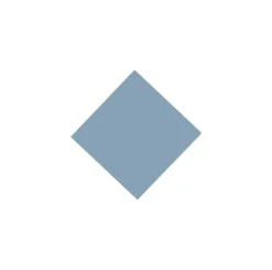 Klinker - Kvadrat 5 x 5 cm ljusblå