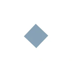 Klinker - Kvadrat 3,5 x 3,5 cm ljusblå