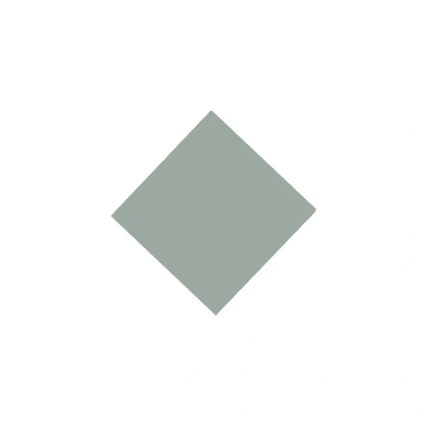 Klinker - Kvadrat 5 x 5 cm ljusgrön