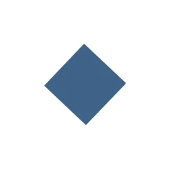 Klinker - Kvadrat 5 x 5 cm mörkblå