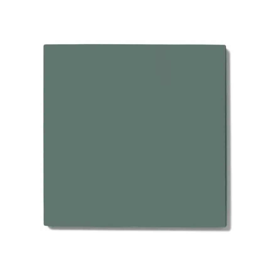 Klinker - Kvadrat 10 x 10 cm mörkgrön