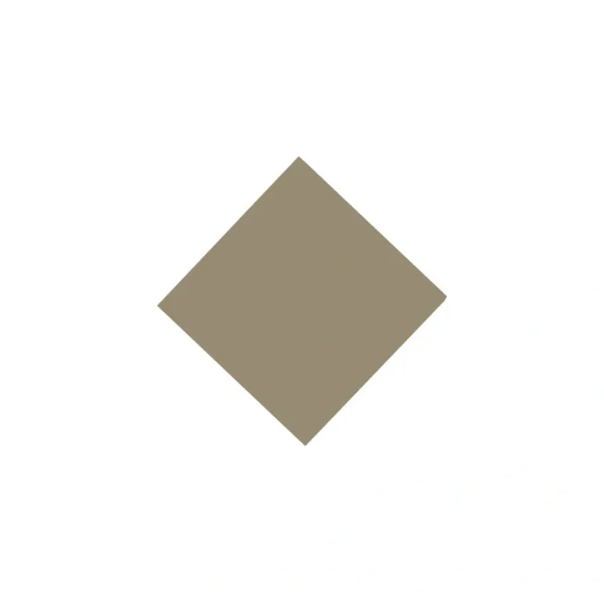 Klinker - Kvadrat 5 x 5 cm mullvadsgrå