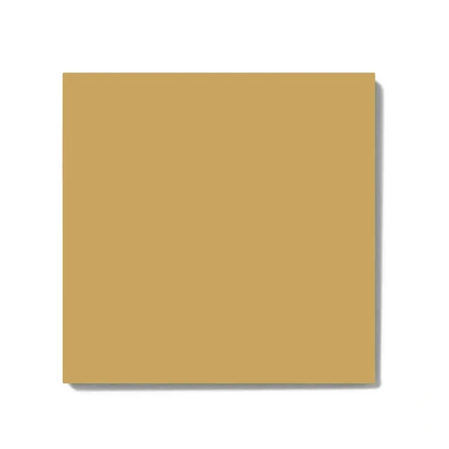Klinker - Kvadrat 10 x 10 cm ockragul