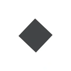 Klinker - Kvadrat 5 x 5 cm svart