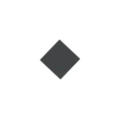 Klinker - Kvadrat 3,5 x 3,5 cm svart