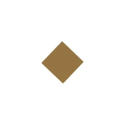 Klinker - Kvadrat 3,5 x 3,5 cm toffee