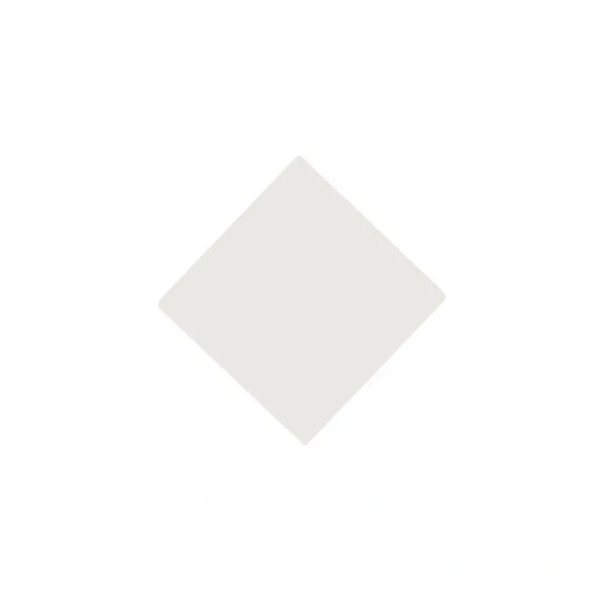 Klinker - Kvadrat 5 x 5 cm vit
