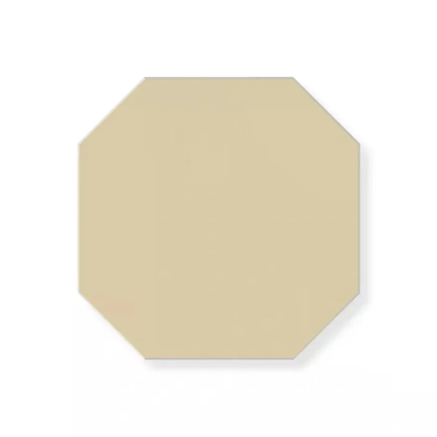 Klinker - Oktagon 10 x 10 cm elfenben