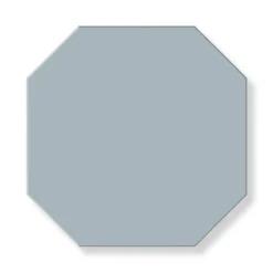 Klinker - Oktagon 15 x 15 cm gråblå