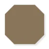 Klinker - Oktagon 15 x 15 cm kaffebrun