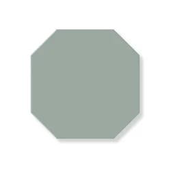 Klinker - Oktagon 10 x 10 cm ljusgrön