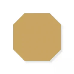 Klinker - Oktagon 10 x 10 cm ockragul