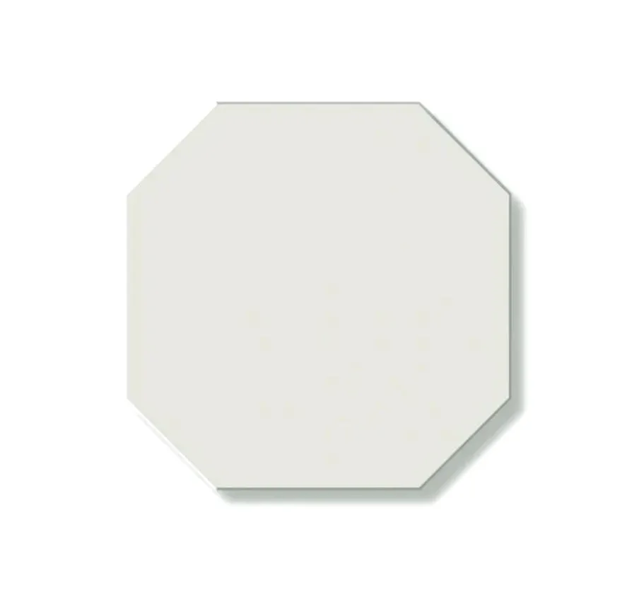 Klinker - Oktagon 10 x 10 cm vit