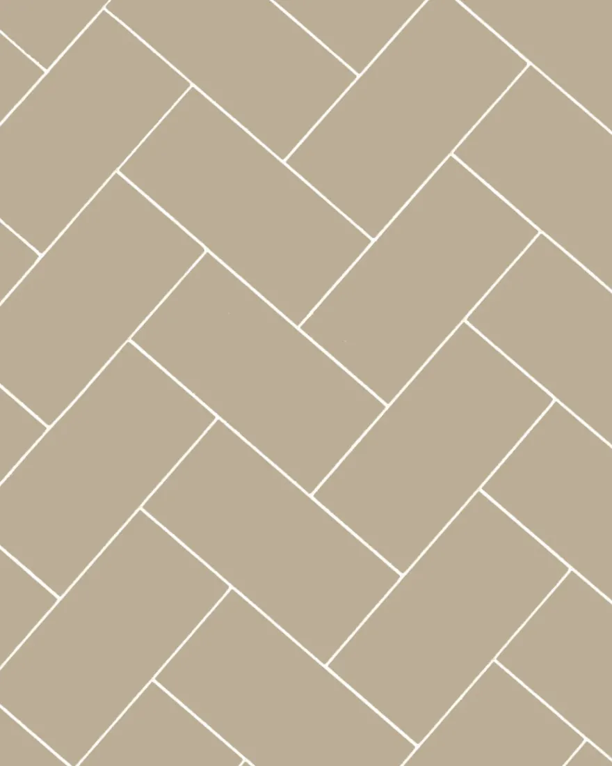 Klinker - Rektangel 10 x 20 cm linne