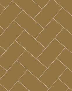 Klinker - Rektangel 10 x 20 cm toffee