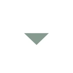 Klinker - Triangel 3,5/3,5/5 cm grön