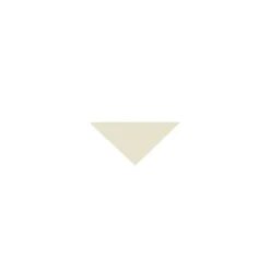 Klinker - Triangel 3,5/3,5/5 cm gulvit