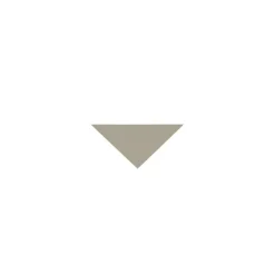 Klinker - Triangel 3,5/3,5/5 cm ljusgrå