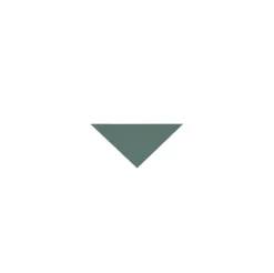 Klinker - Triangel 3,5/3,5/5 cm mörkgrön