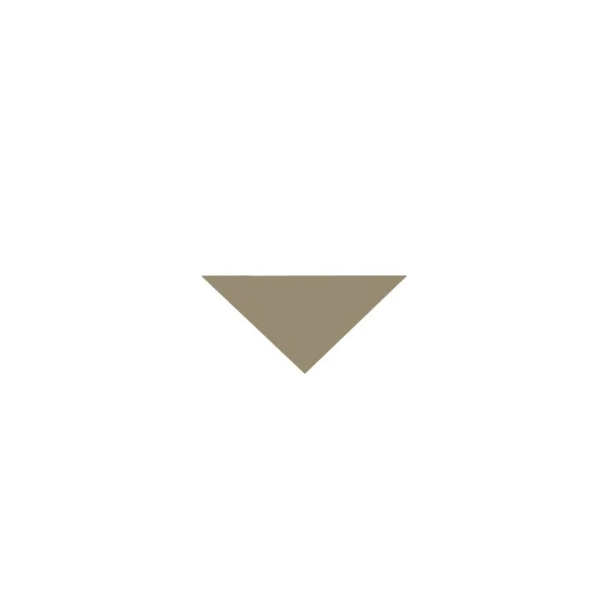 Klinker - Triangel 3,5/3,5/5 cm mullvadsgrå