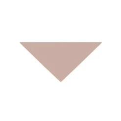 Klinker - Triangel 7/7/10 cm rosa