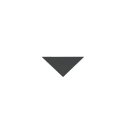 Klinker - Triangel 3,5/3,5/5 cm svart