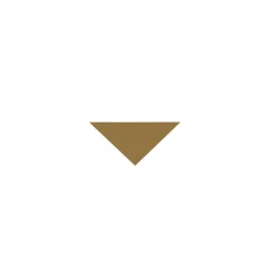 Klinker - Triangel 3,5/3,5/5 cm toffee