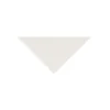 Klinker - Triangel 10/10/14 cm vit