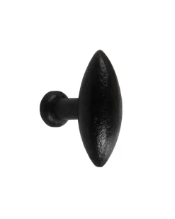 Knopp - Oval gjutjärn 56 mm