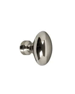 Knopp - Oval nickel 30 mm