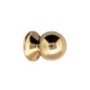 Knopp - Rund 33 mm mässing