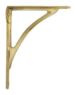 Konsol - Hyllkonsol mässing, 18 cm