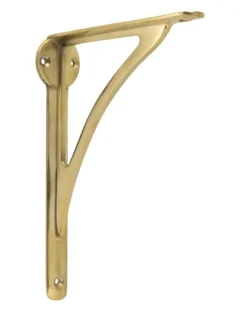 Konsol - Hyllkonsol mässing, 18 cm