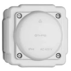 Kopplingsdosa IP44 vit bakelit - THPG