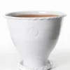 Kruka Sturehof - Adelcrantz, 24 cm vit