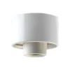 Lampsockel utomhus/våtrum - Vit/rak IP54