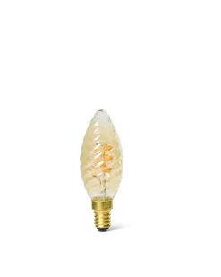 LED-lampa - Skruvad E14 35 mm 100 lm, bärnsten