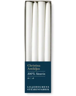 Liljeholmens Christinaljus - 8-pack vit